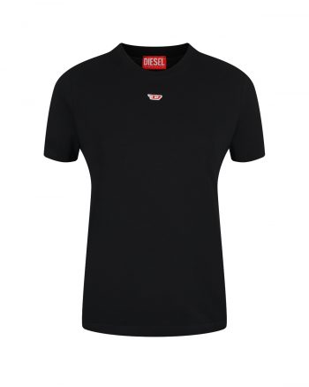 Базовая черная футболка Diesel