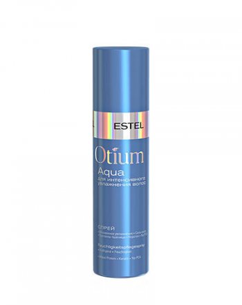 Estel Спрей для интенсивного увлажнения волос Aqua, 200 мл (Estel, Otium)