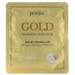 PETITFEE Гидрогелевая маска для лица с золотом, 32 г (PETITFEE, Hydrogel Mask Pack)