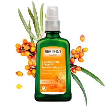 Weleda Питательное облепиховое масло, 100 мл (Weleda, Облепиховая линия)