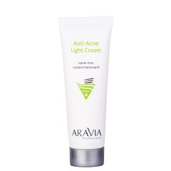 Aravia Professional Корректирующий крем-гель для жирной и проблемной кожи Anti-Acne Light Cream, 50 мл (Aravia Professional, Уход за лицом)