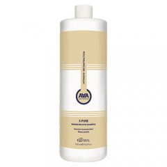Kaaral Восстанавливающий шампунь для поврежденных волос с пшеничными протеинами X-Pure Reconstructive Shampoo, 1000 мл (Kaaral, AAA)