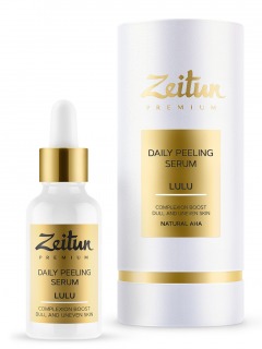 Zeitun Пилинг-сыворотка для лица Lulu с натуральными АНА-кислотами, 30 мл (Zeitun, Premium)