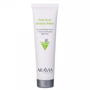 Aravia Professional Рассасывающая маска для лица с поросуживающим эффектом, для жирной и проблемной кожи, Post-Acne Balance Mask, 100 мл (Aravia Professional, Уход за лицом)