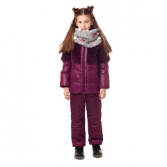 Фиолетовая демисезонная куртка для девочки