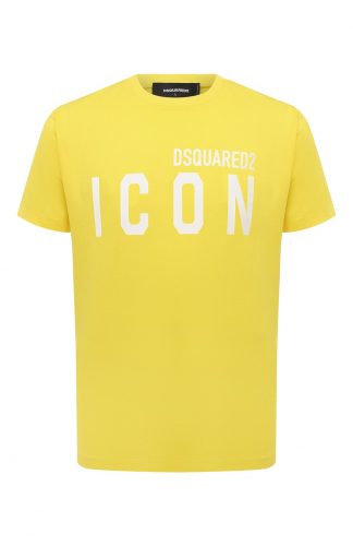 Хлопковая футболка Icon Dsquared2