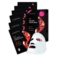 LIMONI набор масок для лица Collagen Essence Mask 1